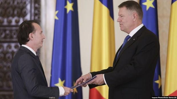 Tổng thống Romania Klaus Iohannis chỉ định Thủ tướng mới
