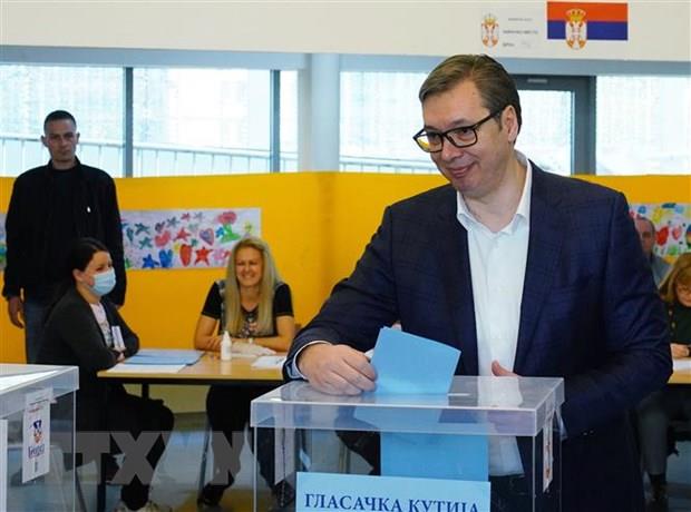 Bầu cử tại Serbia: Tổng thống Vucic nhiều khả năng tái đắc cử