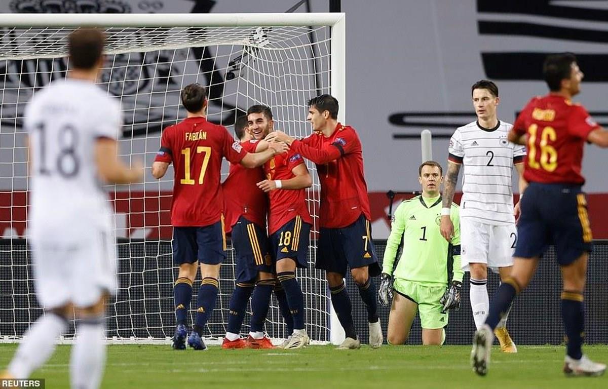 Thắng Đức 6-0, Tây Ban Nha hiên ngang vào bán kết Nations League
