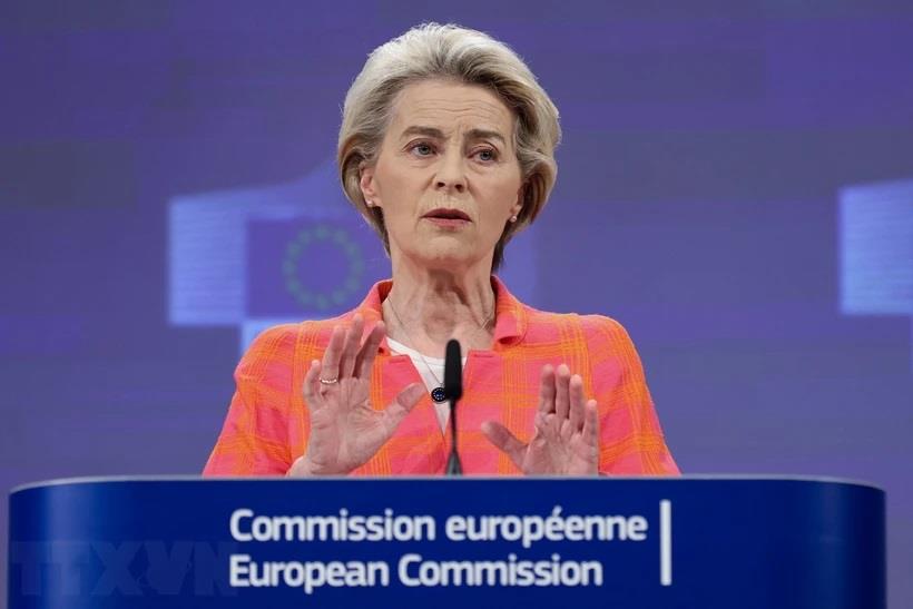 Chủ tịch Ủy ban châu Âu Ursula von der Leyen tuyên bố ứng cử nhiệm kỳ 2