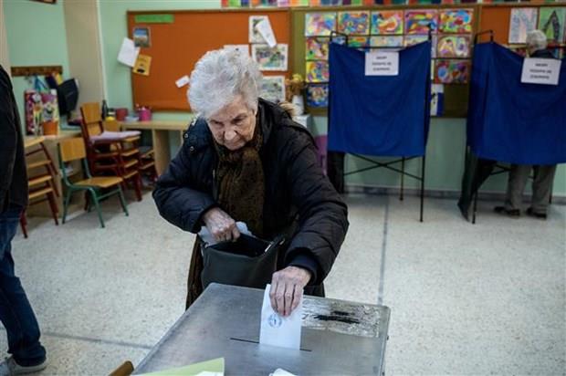 Bầu cử tại Hy Lạp: Đảng Dân chủ Mới cầm quyền đang dẫn đầu