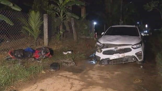 Bình Định: Khởi tố đối tượng lái ôtô tông xe máy khiến 2 người tử vong