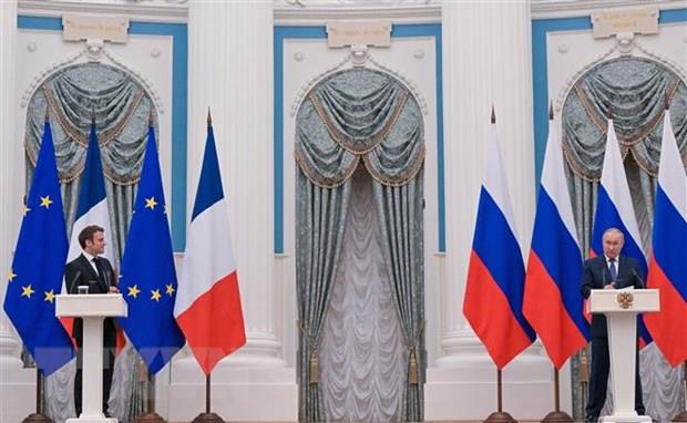 Tổng thống Nga, Pháp thảo luận về vấn đề an ninh châu Âu