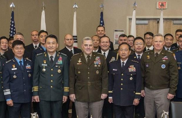Hàn-Mỹ-Nhật cam kết quan hệ an ninh chặt chẽ đối phó với Triều Tiên