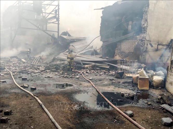 Nổ nhà máy tại Nga: 16 người thiệt mạng