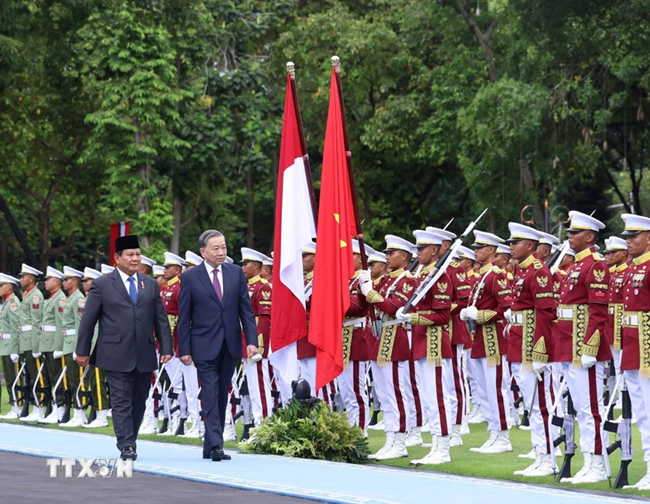 Truyền thông Indonesia đưa tin đậm nét về chuyến thăm của Tổng Bí thư Tô Lâm