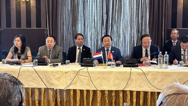 Việt Nam-Hà Lan tăng cường hợp tác về thích ứng với biến đổi khí hậu