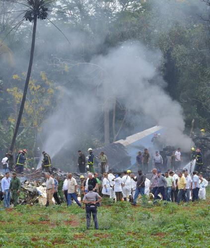 Vụ rơi máy bay tại La Habana: Cuba tuyên bố quốc tang 2 ngày