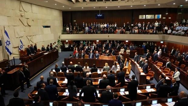 Các nghị sỹ Quốc hội khóa 25 của Israel tuyên thệ nhậm chức