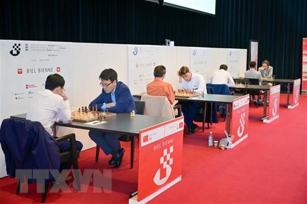 Kỳ thủ Lê Quang Liêm vô địch Giải Biel Chess Festival ở Thụy Sĩ