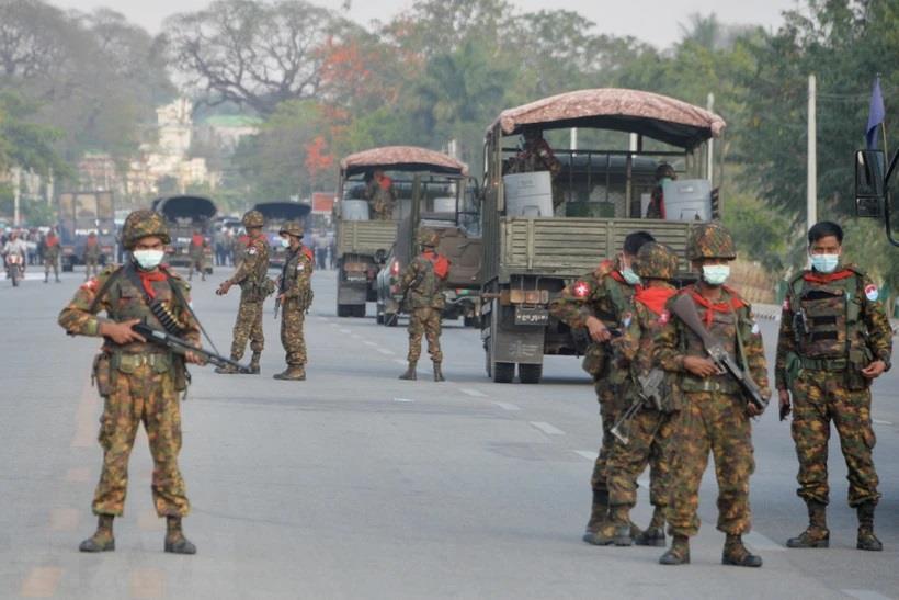 Myanmar ban bố tình trạng thiết quân luật ở 2 thị trấn miền Đông