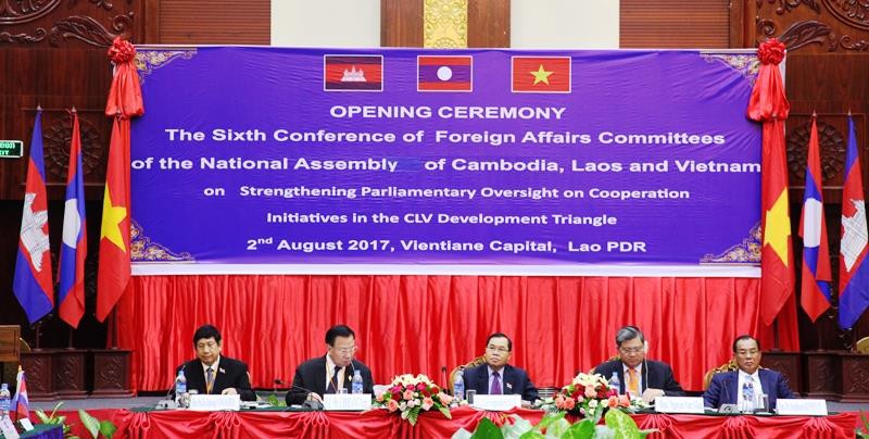 Hội nghị lần thứ 6 Ủy ban Đối ngoại Quốc hội ba nước Campuchia – Lào – Việt Nam