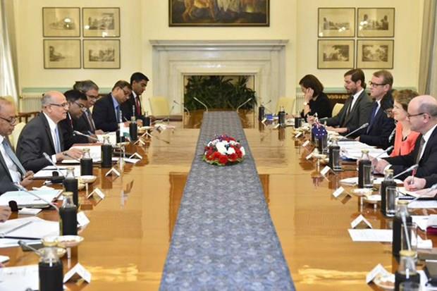 Ấn Độ và Australia tổ chức đối thoại 2+2 ngoại giao và quốc phòng