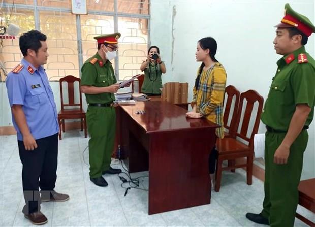 Bình Thuận: Khởi tố, bắt tạm giam "Tina Dương" Ninh Thị Vân Anh