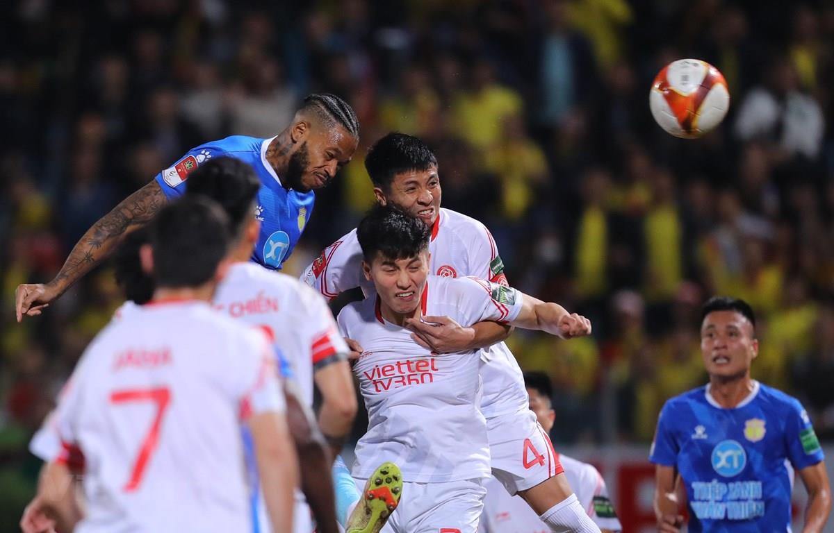 Hòa không bàn thắng, Viettel và Nam Định mất cơ hội dẫn đầu V-League