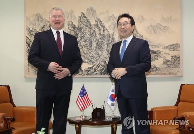 Trưởng đoàn đàm phán hạt nhân Mỹ-Hàn thảo luận về vấn đề Triều Tiên