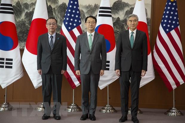 Phái viên hạt nhân Hàn-Mỹ-Nhật nhóm họp thảo luận vấn đề Triều Tiên