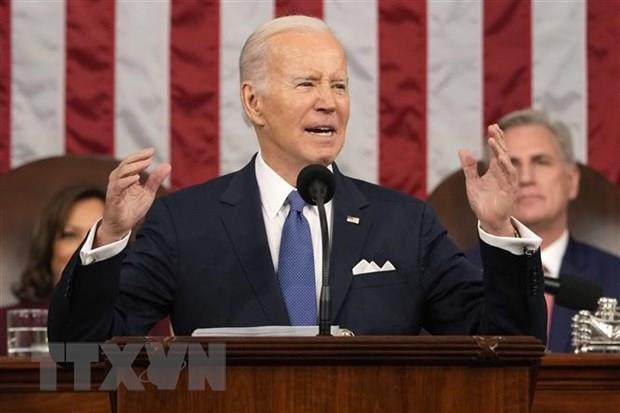 Tổng thống Mỹ Joe Biden đọc Thông điệp liên bang lần thứ 2