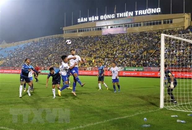 V.League 2022: Nam Định thất thủ 0-2 trước Topenland Bình Định