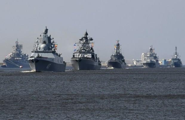 Nga chuẩn bị tập trận hải quân lớn với sự tham gia của 140 tàu chiến