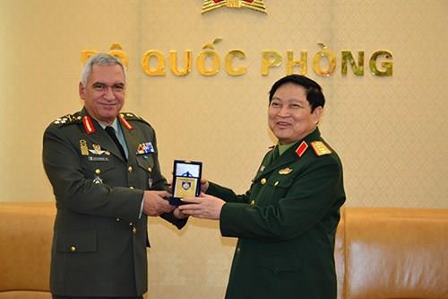 Việt Nam và Liên minh châu Âu thúc đẩy hợp tác quốc phòng