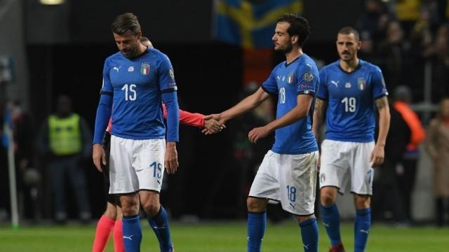 Vòng loại World Cup 2018 khu vực châu Âu  Thua Thụy Điển 0-1, Italia gặp nguy