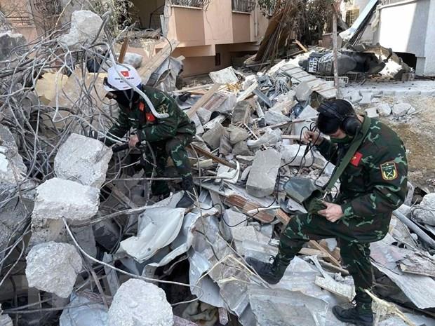 Việt Nam hỗ trợ Thổ Nhĩ Kỳ và Syria khắc phục hậu quả động đất