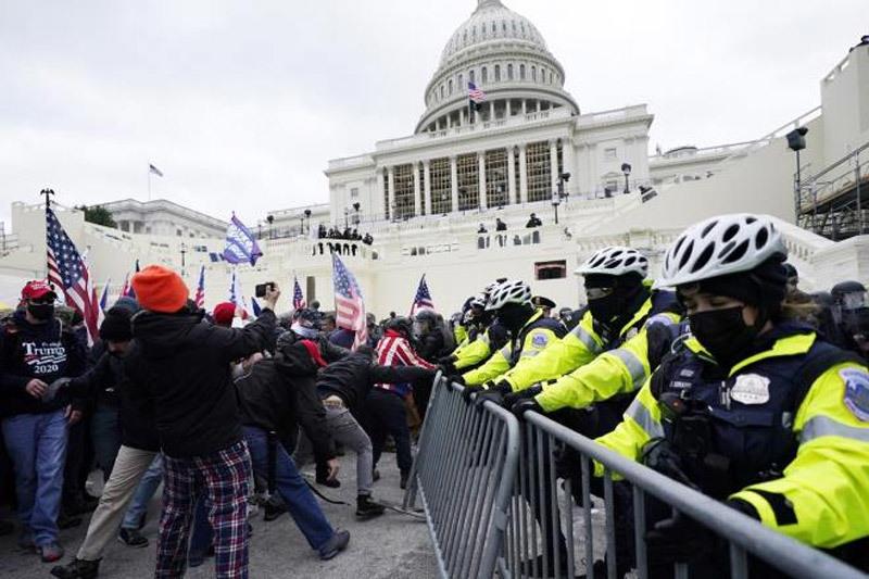 Bạo loạn tại trụ sở Quốc hội Mỹ: ‘Đáng lo ngại’