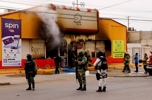 Mexico triển khai quân đội dẹp bạo động ở thành phố biên giới