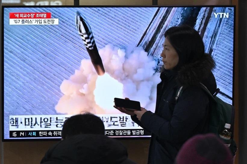 Hàn Quốc phát hiện Triều Tiên phóng tên lửa đạn đạo ra vùng biển phía Đông