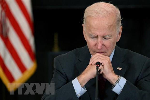 Mỹ: Uy tín của Tổng thống Joe Biden tiếp tục sụt giảm