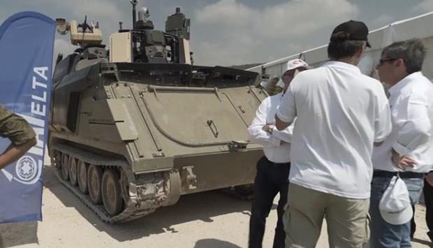 Bộ Quốc phòng Israel ra mắt 'chiếc xe chiến đấu của tương lai'